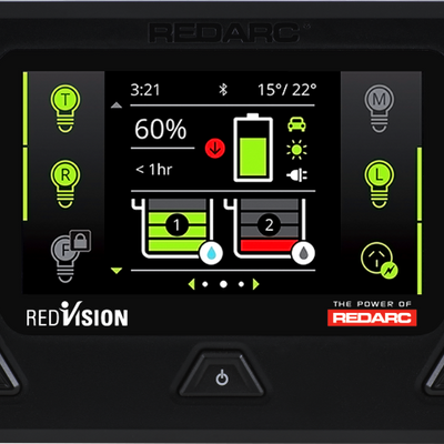 יחידת שלט רחוק של REDARC - 4.3 אינץ' TVMS ארוז