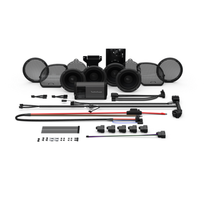 Rockford Fosgate 2014+ Harley Davidson Road Glide/Street Glide Ultra Stage 2 ערכת שמע