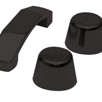 השתוללות 1997-2006 Jeep Wrangler(TJ) Hood Footman Loop - שחור