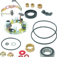 BikeMaster Honda Starter Rebuild עם מברשת