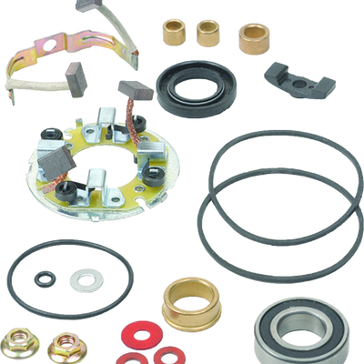 BikeMaster Honda Starter Rebuild עם מברשת