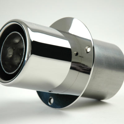 גיבסון ימית כוח קצה משתיק קול (זוג) תושבת טרנסום - כניסת 4 אינץ'/אורך 4 אינץ' - אל חלד