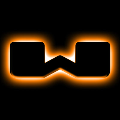 ORACLE Lighting אוניברסלי מואר LED תגי אותיות - גימור משטח Blk מט - W SEE אחריות