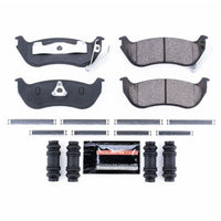 Power Stop 03-07 ג'יפ ליברטי אחורי Z23 Evolution רפידות בלם ספורט עם חומרה