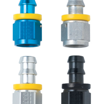 Fragola -12AN Push-Lite End Straight - שחור