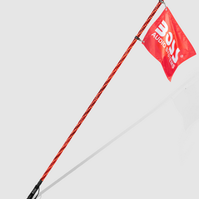 Boss Audio Systems אנטנת טרקטורונים שוט/ 72 אינץ'/ רב צבעים/ IP67 עמיד בפני מזג אוויר