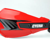 Cycra Vortex Hand Guard/w אוניברסלי U-Clamps- אדום