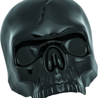 כיסוי קרן גולגולת קוריאקין שחור