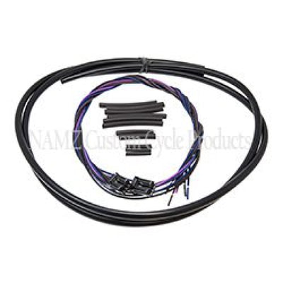 NAMZ 12-17 V-Twin Dyna w/Switch Housing Monthly Signal Front Turn Sig Relocation Harness 36in.
