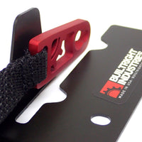 BuiltRight Industries 09-20 Ford F-150/Raptor (09-14 SuperCrew בלבד) שחרור מושב אחורי - רצועה שחורה