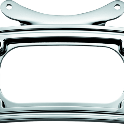 Kuryakyn מסגרת לוחית רישוי מעוקלת כרום