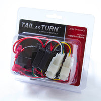 Diode Dynamics 13-16 יונדאי ג'נסיס קופה זנב כמו סיבוב + מודול גיבוי (USDM) שלב 2