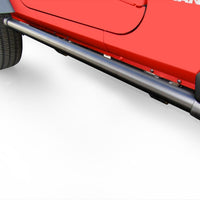 AMP Research 20-24 Jeep Gladiator (Launch/Overlnd/Rubicon/Sport) PowerStep (כולל 4 מנועים) - שחור