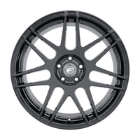 Forgestar F14 19x9.5 / 5x114.3 BP / ET29 / 6.4 אינץ' BS גלגל שחור מבריק