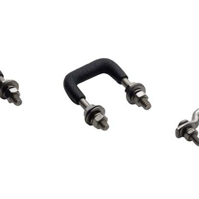 קנטרול 55-86 Jeep Tie Down Kit CJ - כסף מלוטש