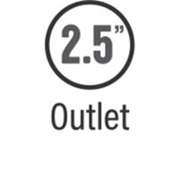 MagnaFlow Muff GP 4 Dia 26 אינץ' 2.5/2.5