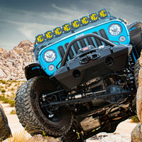 ICON 07-18 ג'יפ רנגלר JK Pro סדרת פגוש קדמי Rec כננת תושבת עם בר/טאב