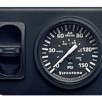 לוח בקרה פנאומטי לפילוס מתכוונן אוויר Firestone עם מד יחיד 0-150psi (WR17602149)