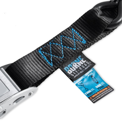 ערכת קשירה של אבזם מצלמת שטח (2-Pack) שחורה