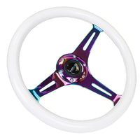 גלגל הגה עץ קלאסי של NRG (350 מ