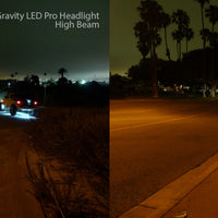 KC HiLiTES 07-18 ג'יפ JK 7in. Gravity LED Pro DOT מאושר פנס ראשי חלופי (יחיד)