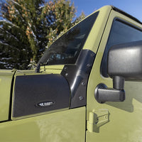 Rugged Ridge Cowl Guard Armor 07-18 Jeep Wrangler JK/JKU דגמי