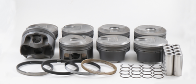 Mahle MS שברולט LS 5.3L 329cid 3.800in Bore x 1.324CH 3.622 Stroke 3.9cc 11.6 CR - Pist Set of 8