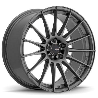 Konig Rennform 17x8 5x114.3 ET35 אפור מט