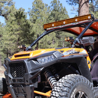 KC HiLiTES אוניברסלי 40 מעלות A-Pillar Tube Clamp Mount Light (1.5-2in. קוטר מוטות) - זוג