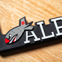 ביצועי AMS AMS / מסגרת לוחית רישוי של צבא אלפא