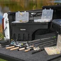 UnderCover 2020 Jeep Gladiator Side Swing Case לנהגים - שחור חלק