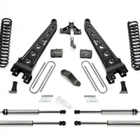 Fabtech 19-20 Ford F450/F550 4WD דיזל 6in Rad Arm Sys w/coils & Dl Shks