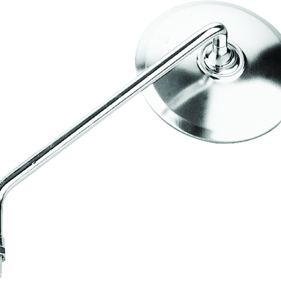 BikeMaster מראה עגולה 10 מ"מ ימין - אל חלד