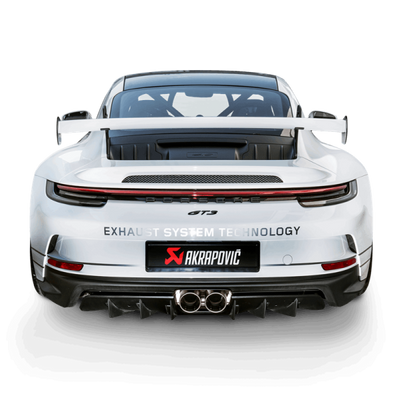 Akrapovic 21-22 Porsche 911 GT3/GT3 RS (992) Slip On Race Line (טיטניום) עם עצות טיטניום