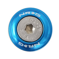 ערכת כביסה של פגוש NRG עם מסמרות לפלסטיק (כחול) - סט של 10