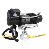 Superwinch 11500 LBS 12V DC 3/8in x 80ft חבל סינטטי Tiger Shark 11500 Winch