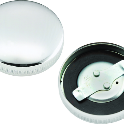 Bikers Choice 36-E73 Chrome Early Nonvent מכסה גז Fatbob טנק צד שמאל מחליף HD 61103-65