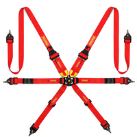 Momo Int. Camlock 6p Clip In Restraint-Red