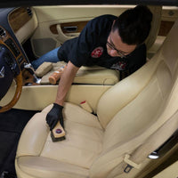 כימיקל בחורים מברשת לניקוי עור שיער סוס ארוך זיפים