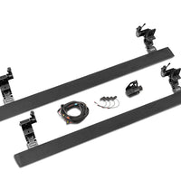 RealTruck 20-24 Jeep Gladiator CC 4dr VoltStep Electric Running Board Kit (דרישת חיתוך/קידוח) - Tex Blk